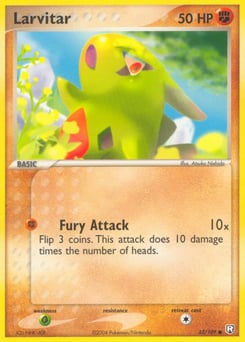 Larvitar – Common – Team Rocket Returns