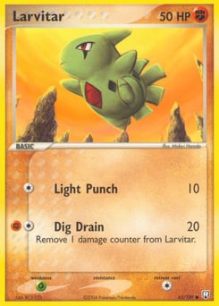 Larvitar – Common – Team Rocket Returns