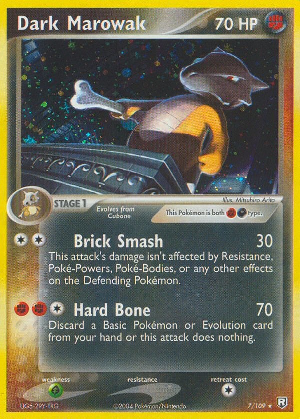Dark Marowak – Rare Holo – Team Rocket Returns
