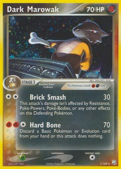 Dark Marowak – Rare Holo – Team Rocket Returns