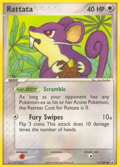 Rattata – Common – Team Rocket Returns