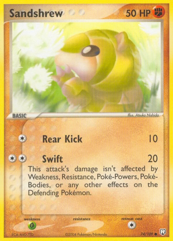 Sandshrew – Common – Team Rocket Returns