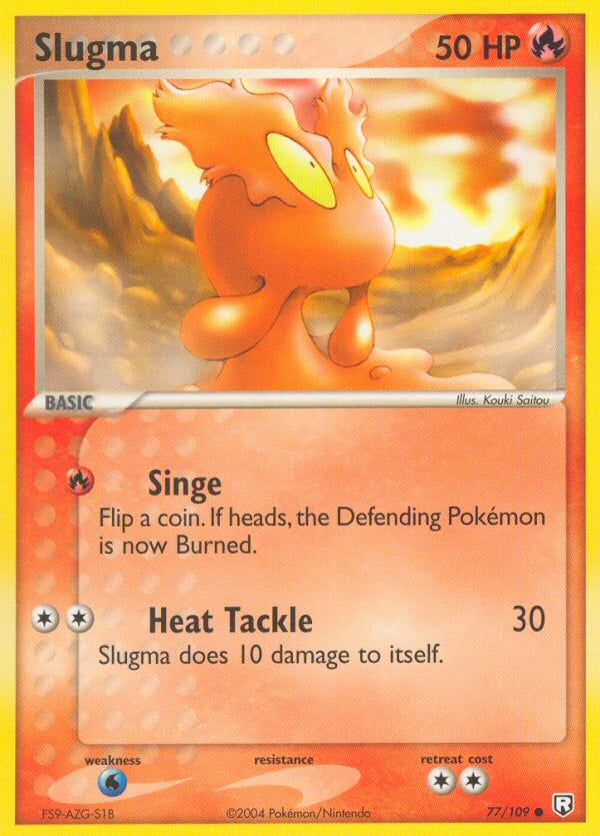 Slugma – Common – Team Rocket Returns