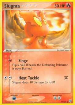 Slugma – Common – Team Rocket Returns