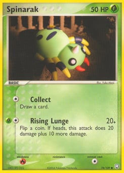 Spinarak – Common – Team Rocket Returns