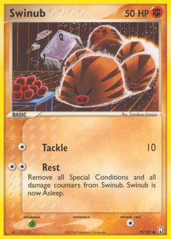 Swinub – Common – Team Rocket Returns
