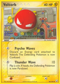 Voltorb – Common – Team Rocket Returns