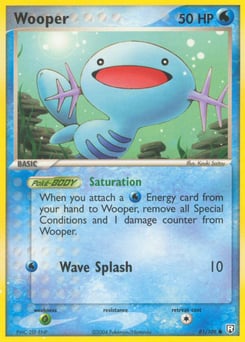 Wooper – Common – Team Rocket Returns