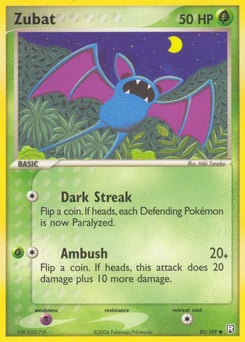 Zubat – Common – Team Rocket Returns