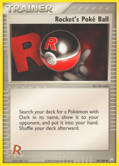 Rocket's Poké Ball – Uncommon