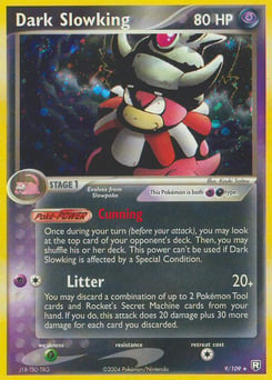 Dark Slowking – Rare Holo – Team Rocket Returns