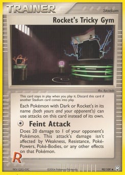 Rocket's Tricky Gym – Uncommon