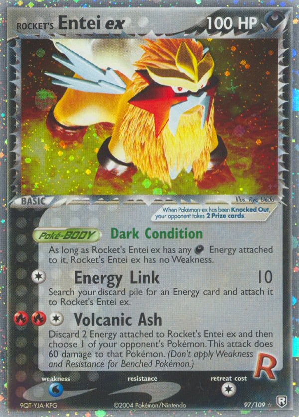 Rocket's Entei ex – Team Rocket Returns