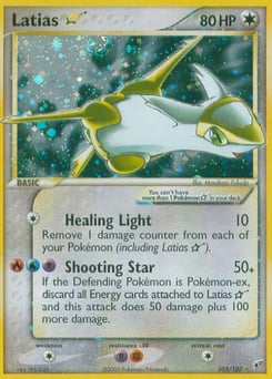 Latias ★ – Rare Holo Star – Deoxys