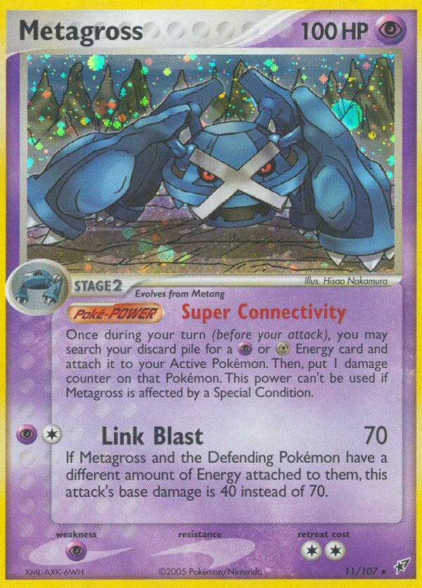 Metagross – Rare Holo – Deoxys