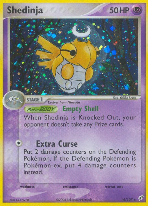 Shedinja – Rare Holo – Deoxys