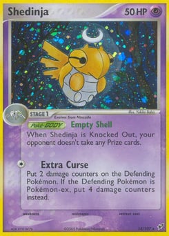 Shedinja – Rare Holo – Deoxys