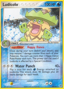 Ludicolo – Rare – Deoxys