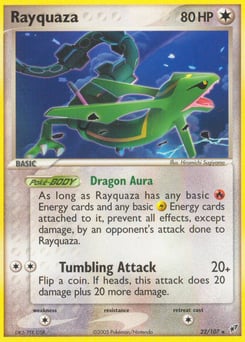 Rayquaza – Rare – Deoxys