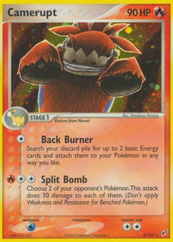 Camerupt – Rare Holo