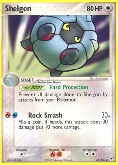 Shelgon – Uncommon – Deoxys