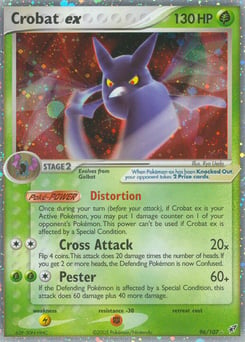 Crobat ex – Rare Holo EX