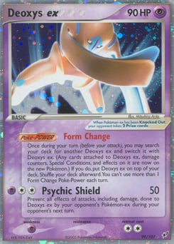 Deoxys ex – Rare Holo EX