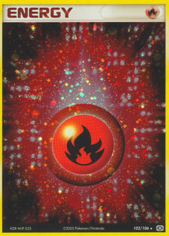 Fire Energy – Rare Holo
