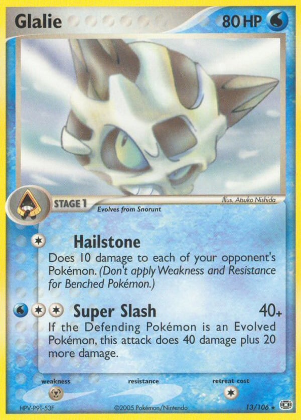Glalie – Rare – Emerald