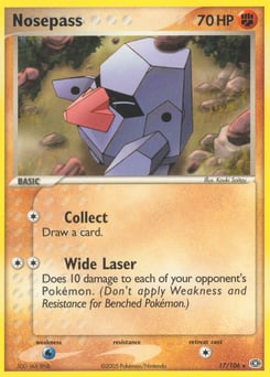 Nosepass – Rare – Emerald
