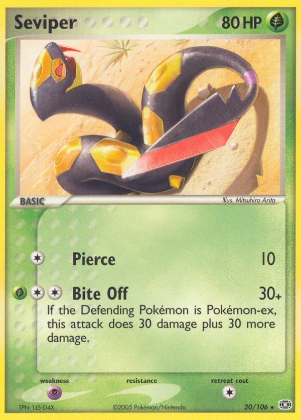 Seviper – Emerald