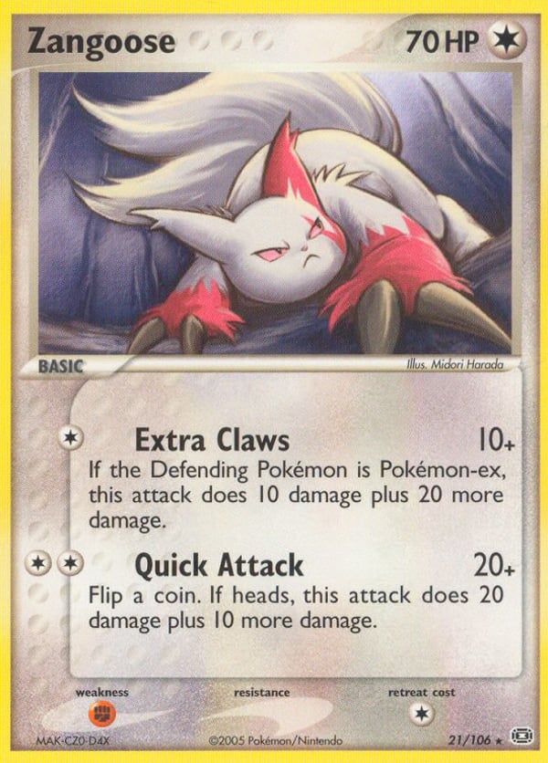 Zangoose – Emerald