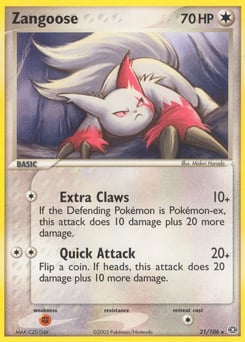 Zangoose – Rare