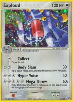 Exploud – Rare Holo