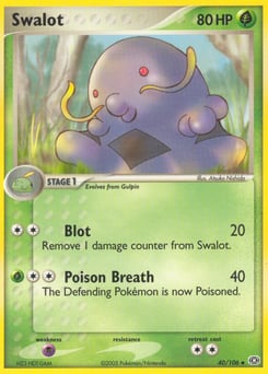 Swalot – Uncommon – Emerald