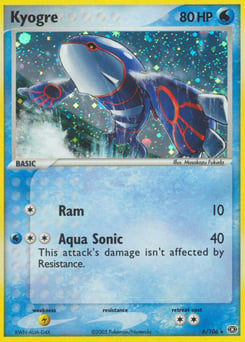 Kyogre – Rare Holo – Emerald