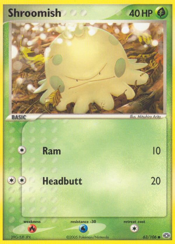 Shroomish – Common – Emerald