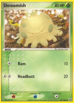 Shroomish – Common – Emerald