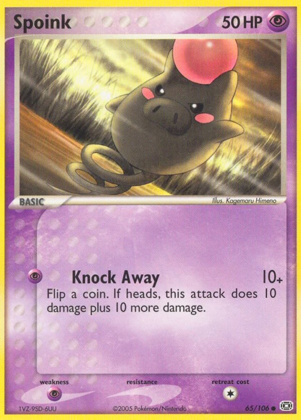 Spoink – Emerald