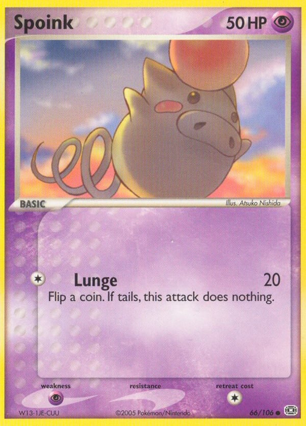 Spoink – Emerald