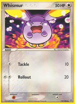 Whismur – Common – Emerald