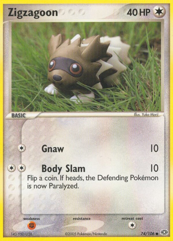 Zigzagoon – Emerald