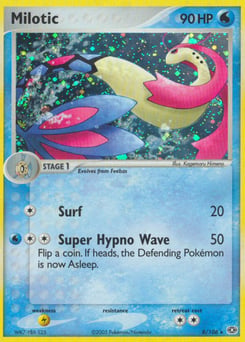 Milotic – Rare Holo – Emerald