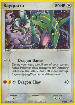 Rayquaza – Rare Holo – Emerald
