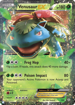 Venusaur-EX – Rare Holo EX – Generations