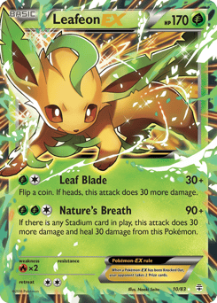 Leafeon-EX – Rare Holo EX