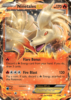 Ninetales-EX – Rare Holo EX – Generations