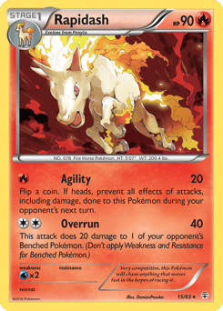 Rapidash – Rare – Generations