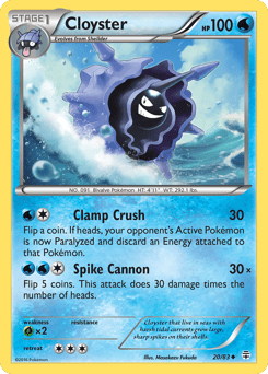 Cloyster – Uncommon – Generations