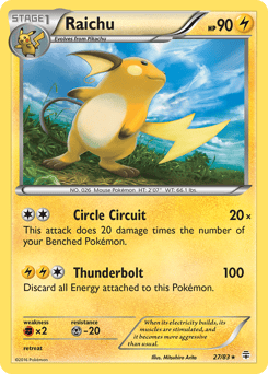 Raichu – Rare Holo – Generations